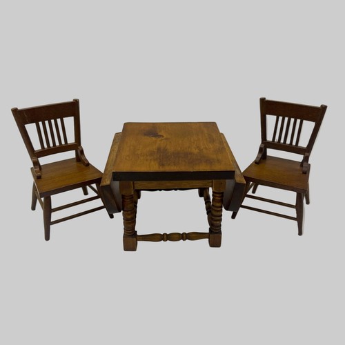 Dolls house drop leaf table - house,