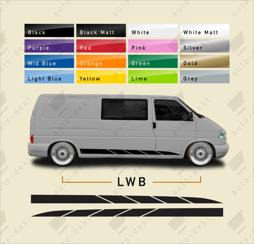 Fits transporter lwb - vw, t4