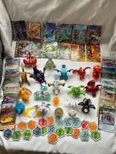 Bakugan Large Joblot/Bundle of x16 Toys Figures & lots of cards, New & Old