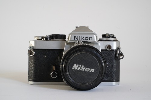 Nikon 35mm film slr camera - nikon, fe