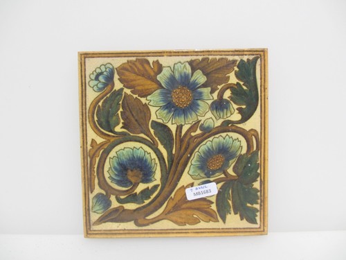 Antique ceramic tile - ceramic,