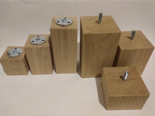 Solid oak square wooden - solid,