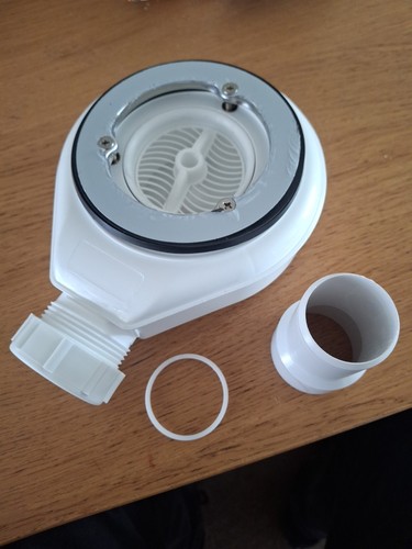 Shallow shower waste trap new - shower,