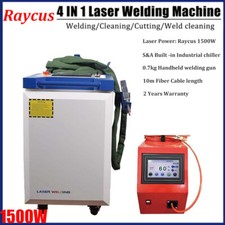 1500W Raycus 4 IN 1 Laser Welder Laser Welding Cutting Cleaning Machine Handheld