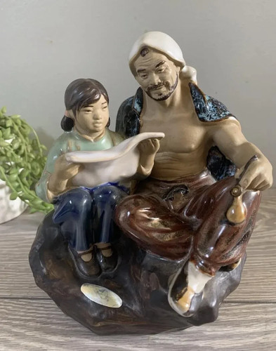 Vintage chinese mud man - vintage,