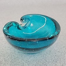 Vintage 1960's Murano Blue