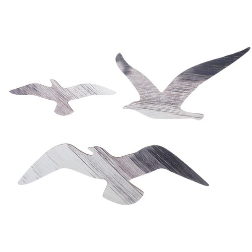 Pcs wooden seagull - 3,