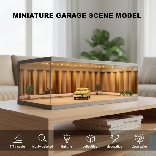 Diorama diecast garage 5 - 1/18,