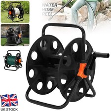 PORTABLE HOSE REEL GARDEN WATERING PIPE FREE STANDING WINDER QUALITY COMPACTS