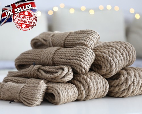 Natural jute 20mm hessian - jute,