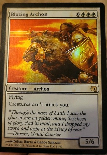 Mtg blazing archon foil - blazing,