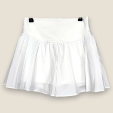 Adore Me White Pleated Tennis