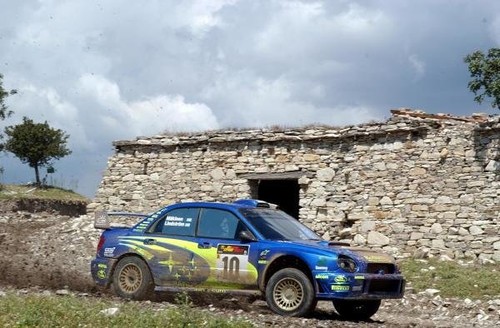 Tommi makinen subaru impreza - tommi,
