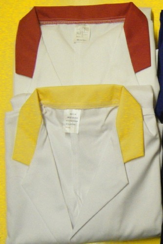 Lab coat trade with - /,
