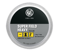 RWS Super Field Heavy Pellets .22 5.5mm Cal Air Rifle 17.6gr QTY 250