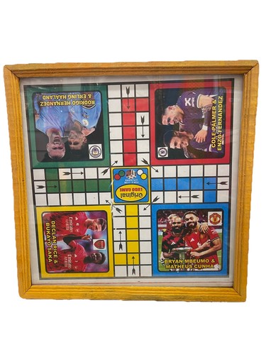 African glass ludo board - glass,