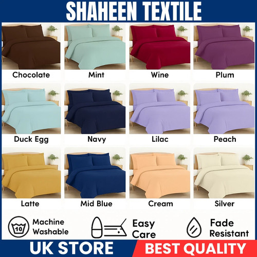 Luxury polycotton duvet cover - duvet,