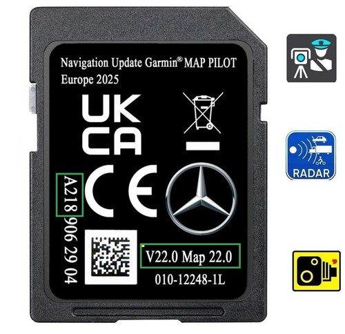 Mercedes garmin map pilot - sd,