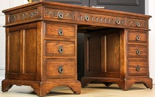 Large Antique Old Charm Oak
