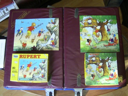 Rupert bear puzzles - , and
