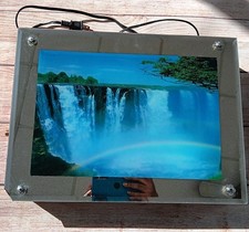 Vtg Framed Moving Picture