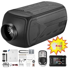 12V-24V Diesel Air Heater 2-5KW LCD Quiet RV Truck Camper Car Night Parking