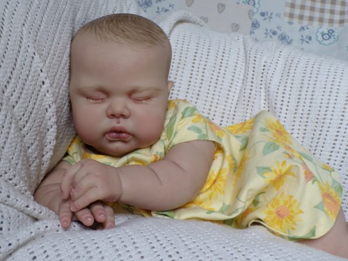 Reborn baby girl doll - reborn,