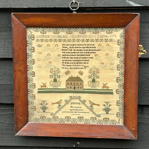 Antique george sampler by - antique, iv