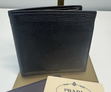 Prada Mens Black Saffiano