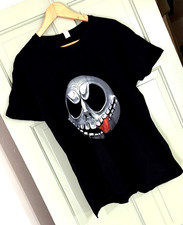 Jack Skellington-Drip Of The Nightmares - Unisex Black/White T-Shirt/Tee Size XL