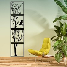 Large Metal Branch Wall