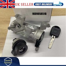 1K0905851B Ignition Starter Switch Steering Lock Barrel For Audi A3 VW EOS Golf