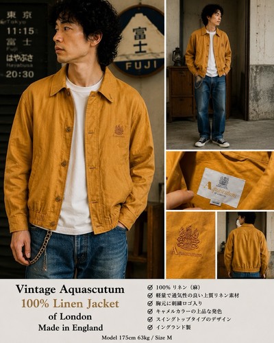 Aquascutum london 100 linen - aquascutum,