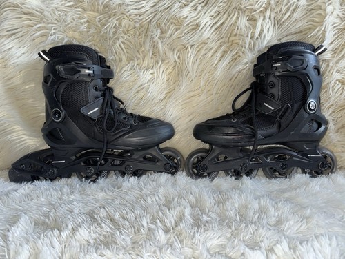 Oxelo black rollerblades size