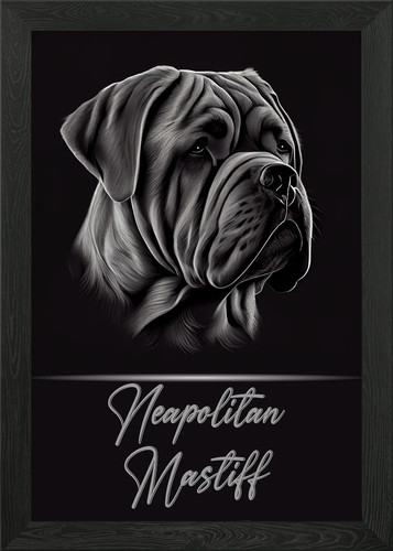 Neapolitan mastiff framed wall - mastiff,