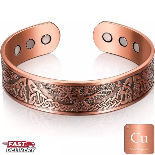 Copper magnetic bracelet - copper,