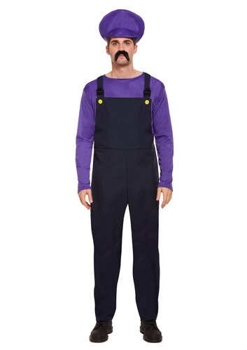 Purple blue waluigi - purple/blue, fancy