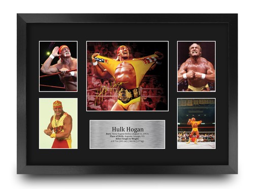 Hulk hogan signed wrestling - signed, a3