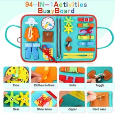 Felt Busy Book for Toddlers
