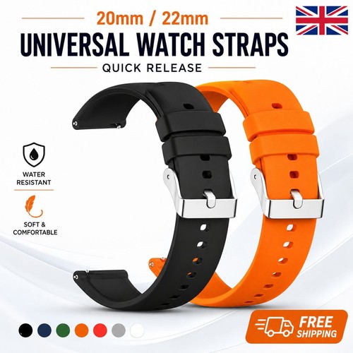 Silicone rubber watch strap - silicone,