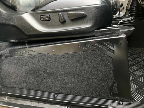 Steel seat box - box, carpet