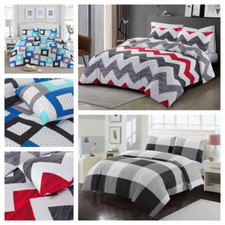 Printed Duvet Quilt Cover Set
