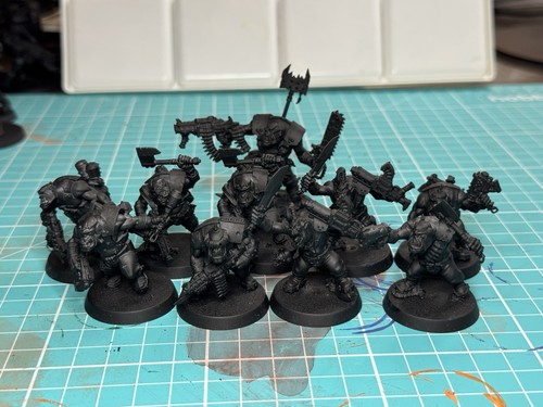 Warhammer 40k ork - warhammer, squad