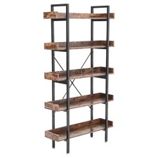5-Tier Rustic Industrial