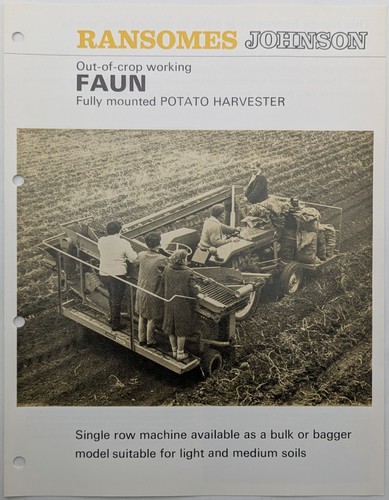 Original ransomes johnson faun - ransomes,