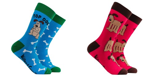 Wallace gromit socks - gromit,