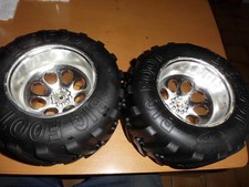 fg monster truck wheels & tyres x2!