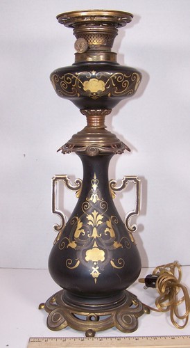 Antique black gold porcelain - antique,