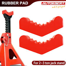 Rubber 3Ton Axle Jack Pad Jacking Stand Pad Adapter Frame Rail Protector Lifting