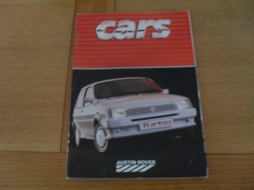 Austin rover brochure 1986 - rover,